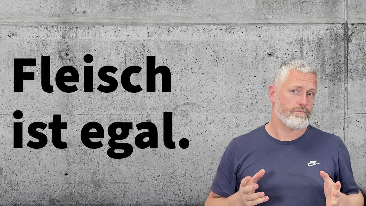 Fleisch ist egal. Video von Tierarzt Dr. Gregor Berg