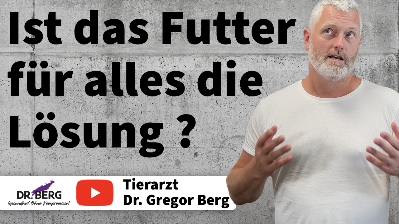 Kann das Futter wirklich für so vieles verantwortlich sein? | Video von Tierarzt Dr. Gregor Berg