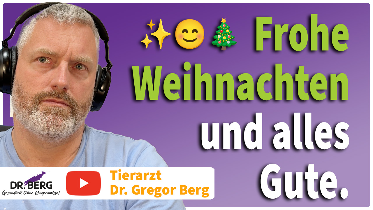 Dr. Berg: kein Futter - sondern Klarheit, Haltung, Orientierung