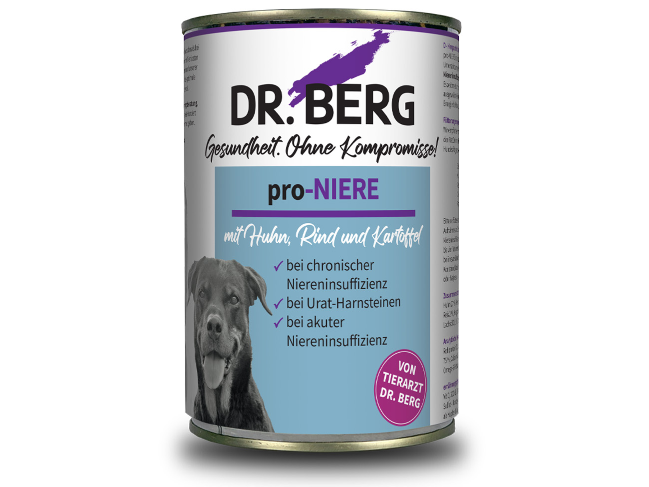 pro-NIERE Hundefutter | mit Huhn, Rind und Kartoffel