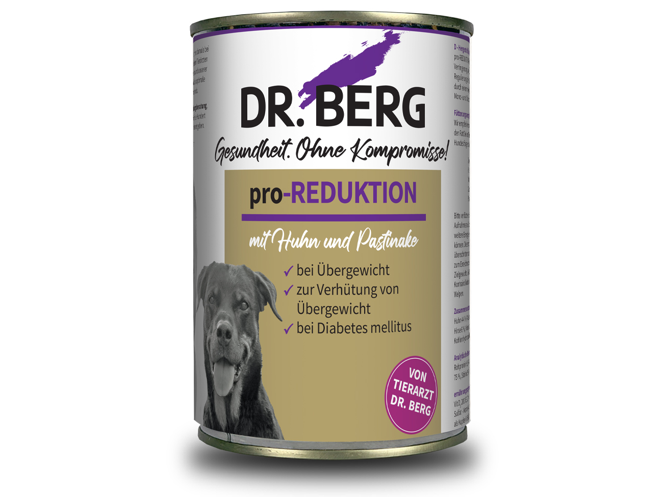 pro-REDUKTION Hundefutter | mit Huhn und Pastinake