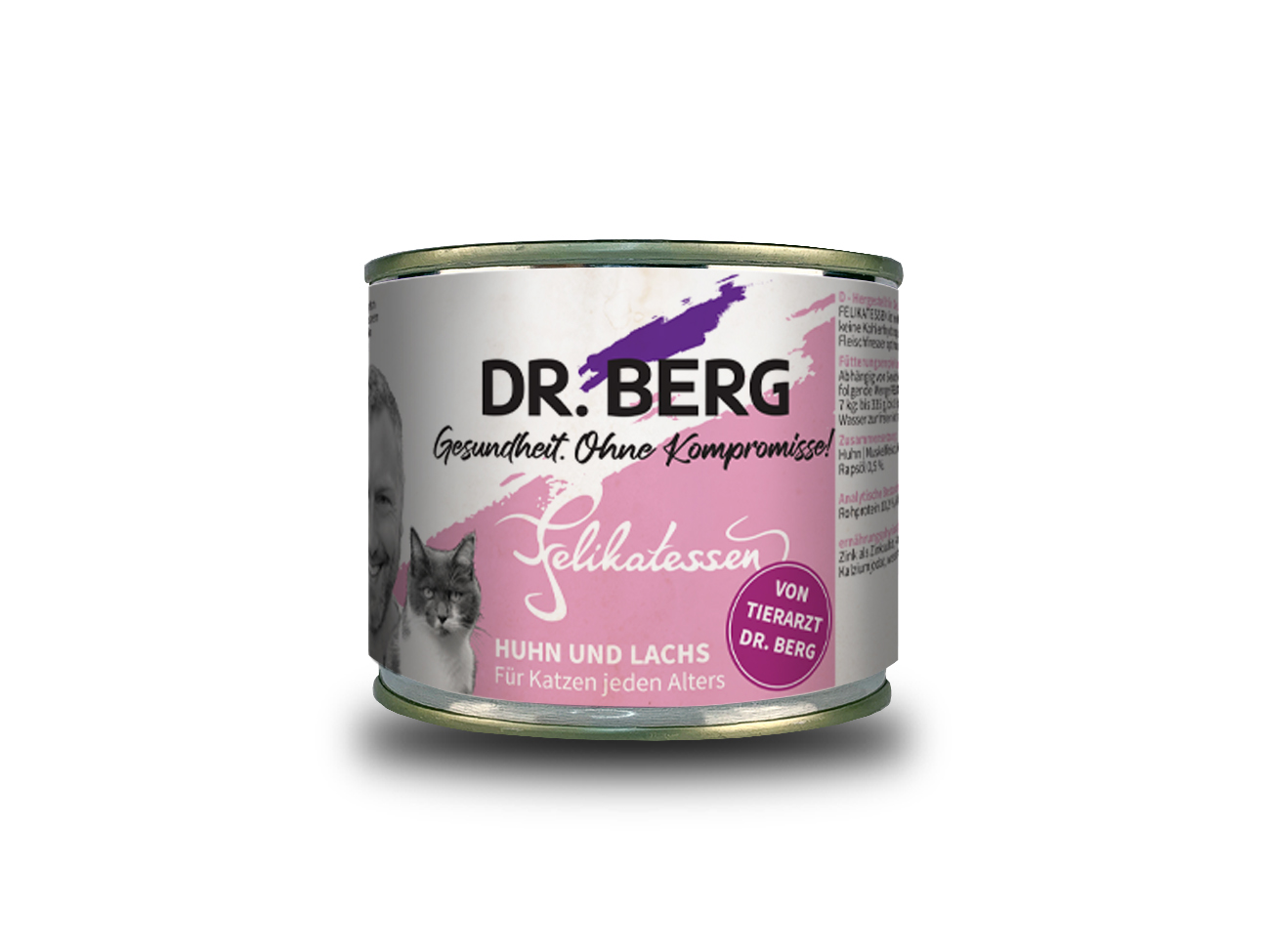 FELIKATESSEN Huhn und Lachs Alleinfutter für Katzen aller Altersstufen