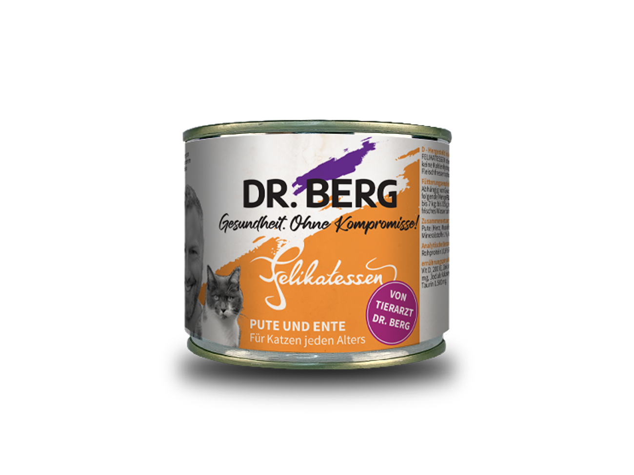 FELIKATESSEN Pute und Ente Alleinfutter für Katzen aller Altersstufen