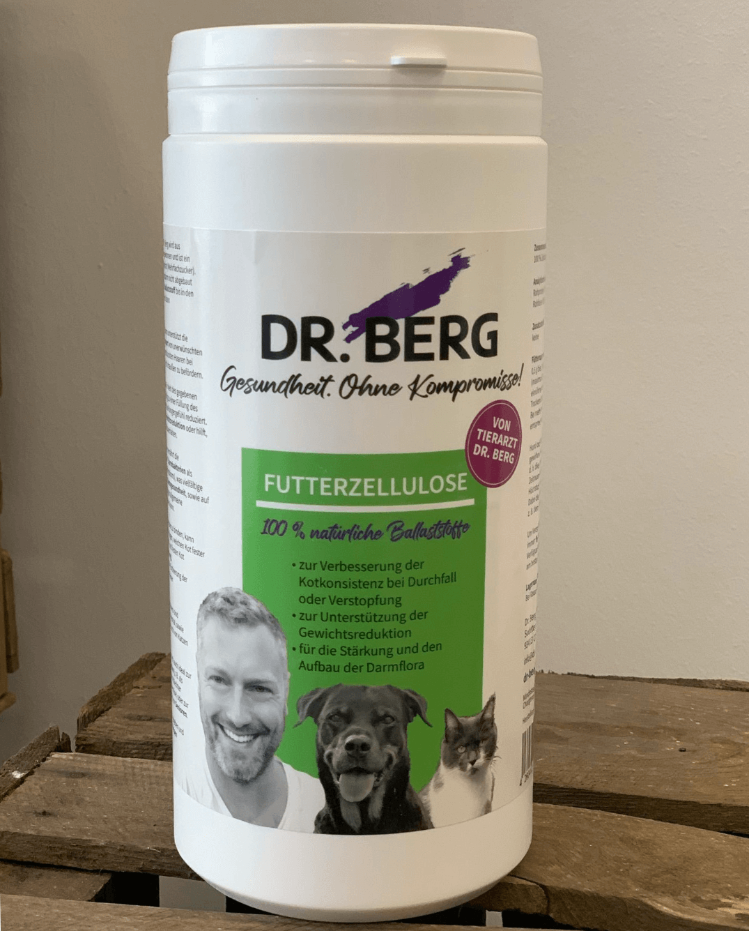 Futterzellulose Pulver, 400 g