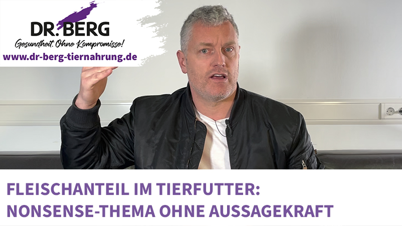 Fleischanteil im Tierfutter: Nonsense-Thema ohne Aussagekraft